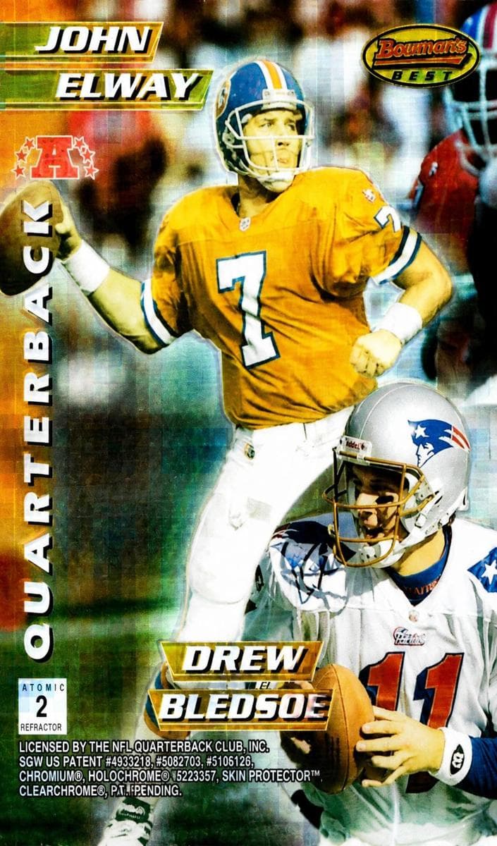 Brett Favre 1996 panini