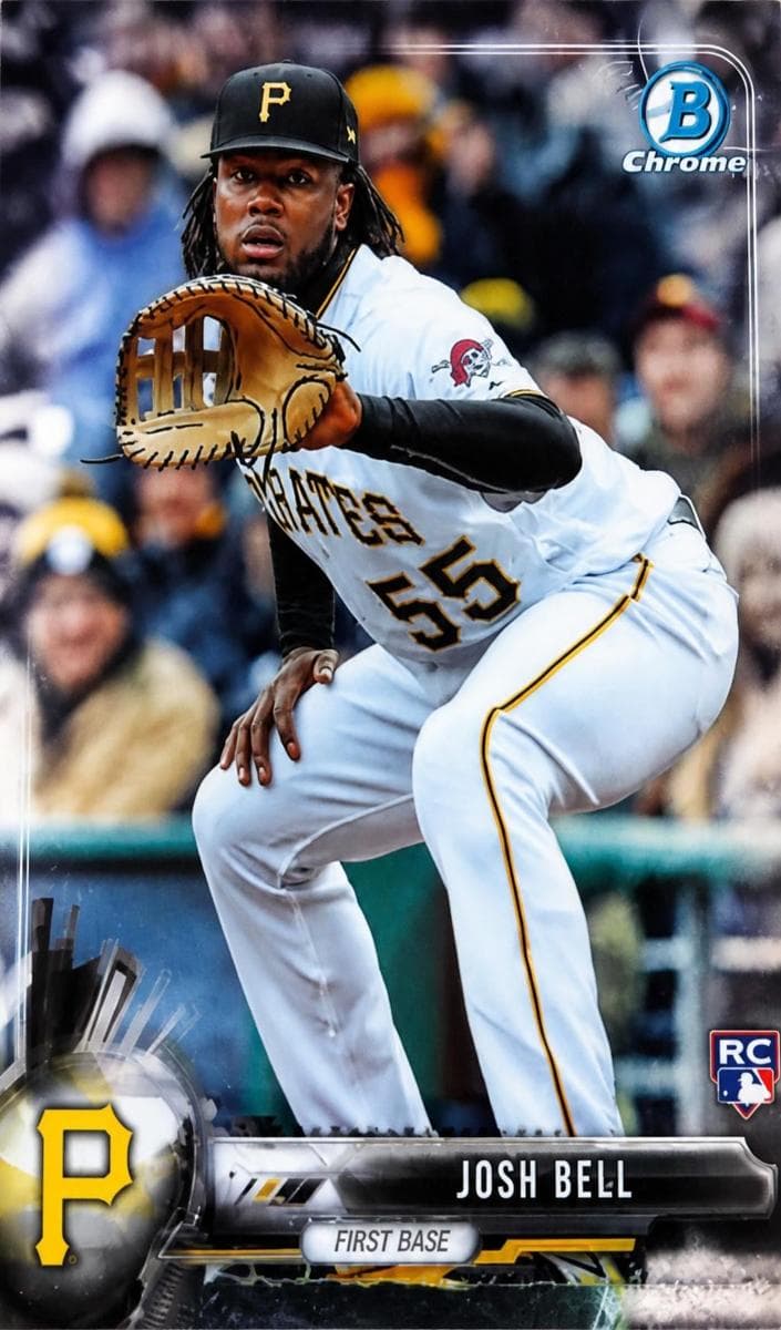 Josh Bell 2017 bowman Bowman Chrome