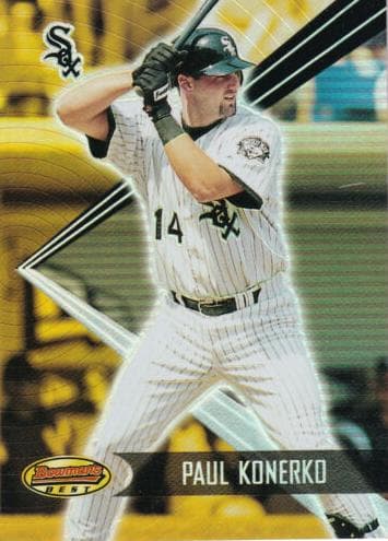Paul Konerko 2001 bowman Bowman's Best