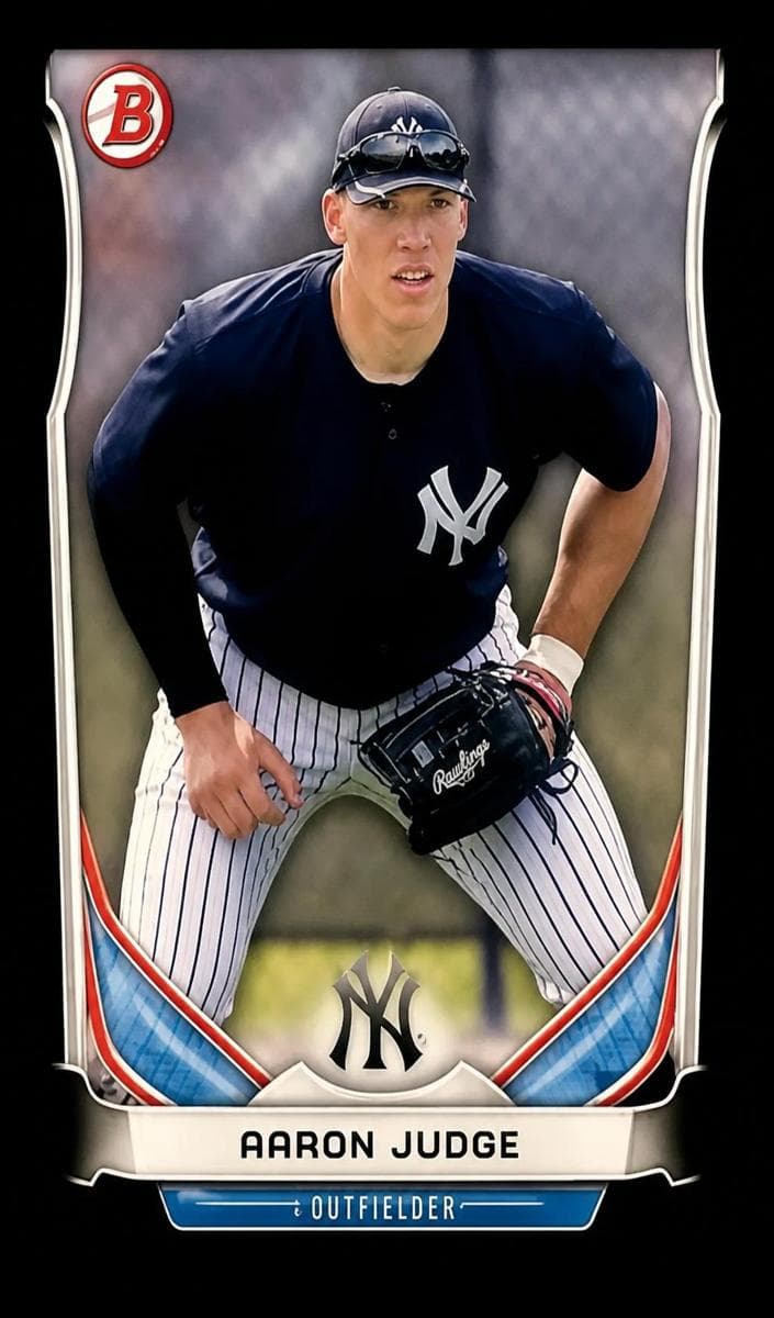 Aaron Judge 2014 bowman Bowman Draft