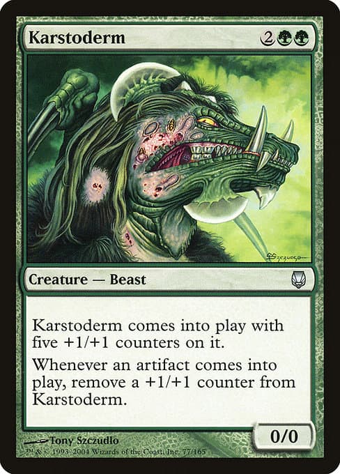 Karstoderm 2004 Magic: The Gathering Darksteel