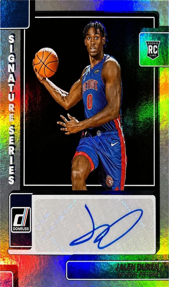Jalen Duren 2022 panini