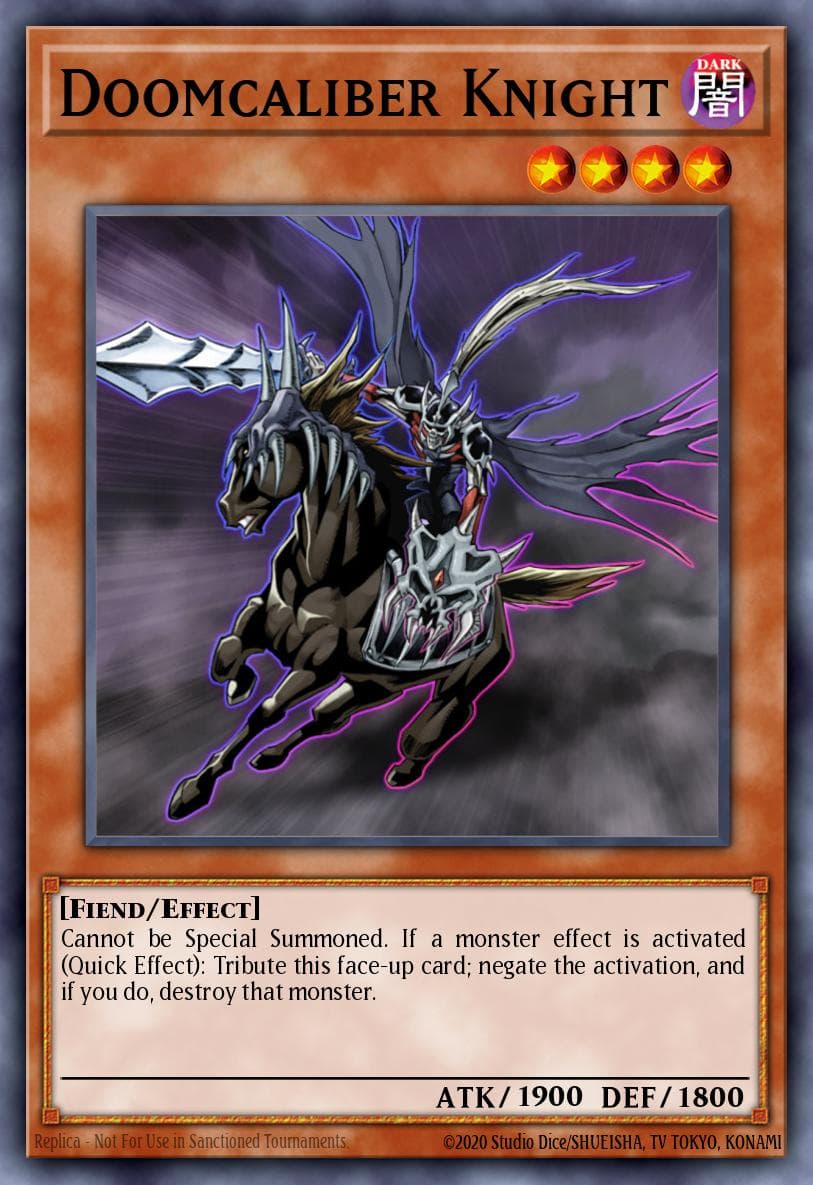 Doomcaliber Knight #TU01-EN001