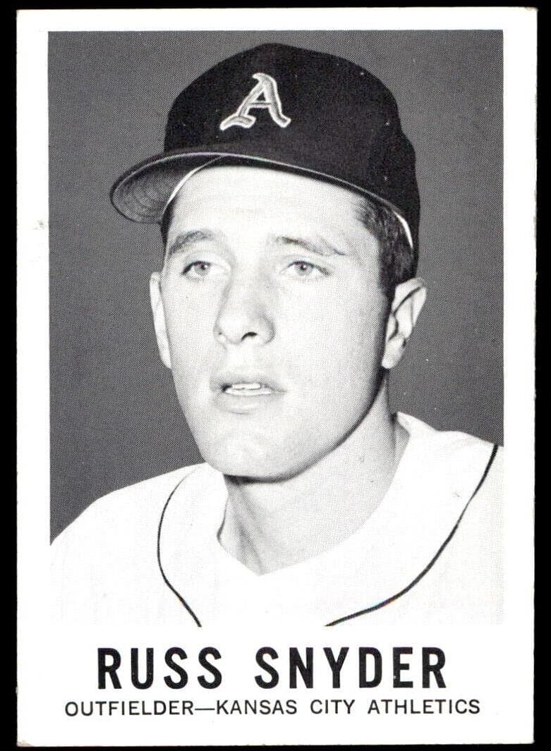 Russ Snyder 1960 leaf