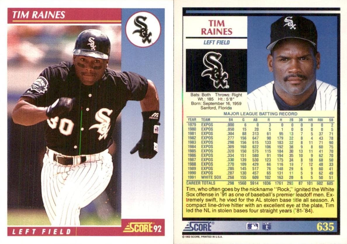 Tim Raines #635