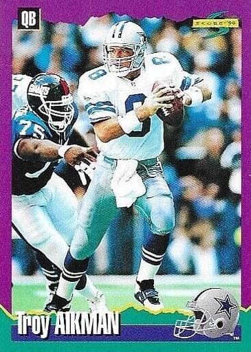 Troy Aikman 1994 panini
