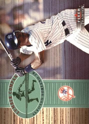 Alfonso Soriano 2002 fleer Fleer Tradition