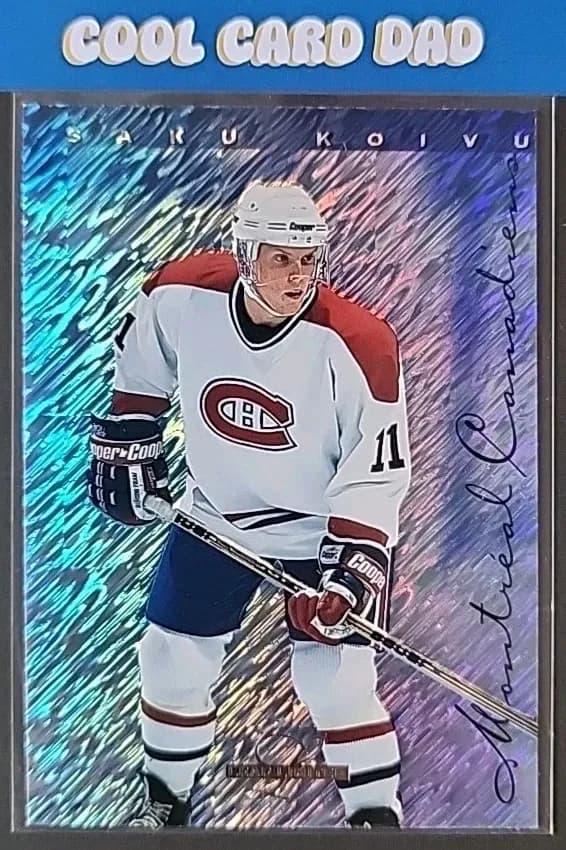 Saku Koivu 1995 leaf Leaf Limited