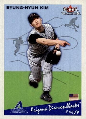 Byung-Hyun Kim 2002 fleer Fleer Tradition