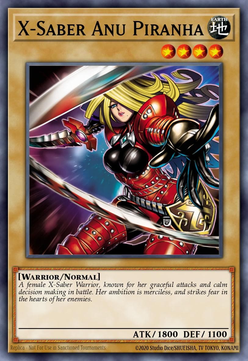 X-Saber Anu Piranha #5DS2-EN004