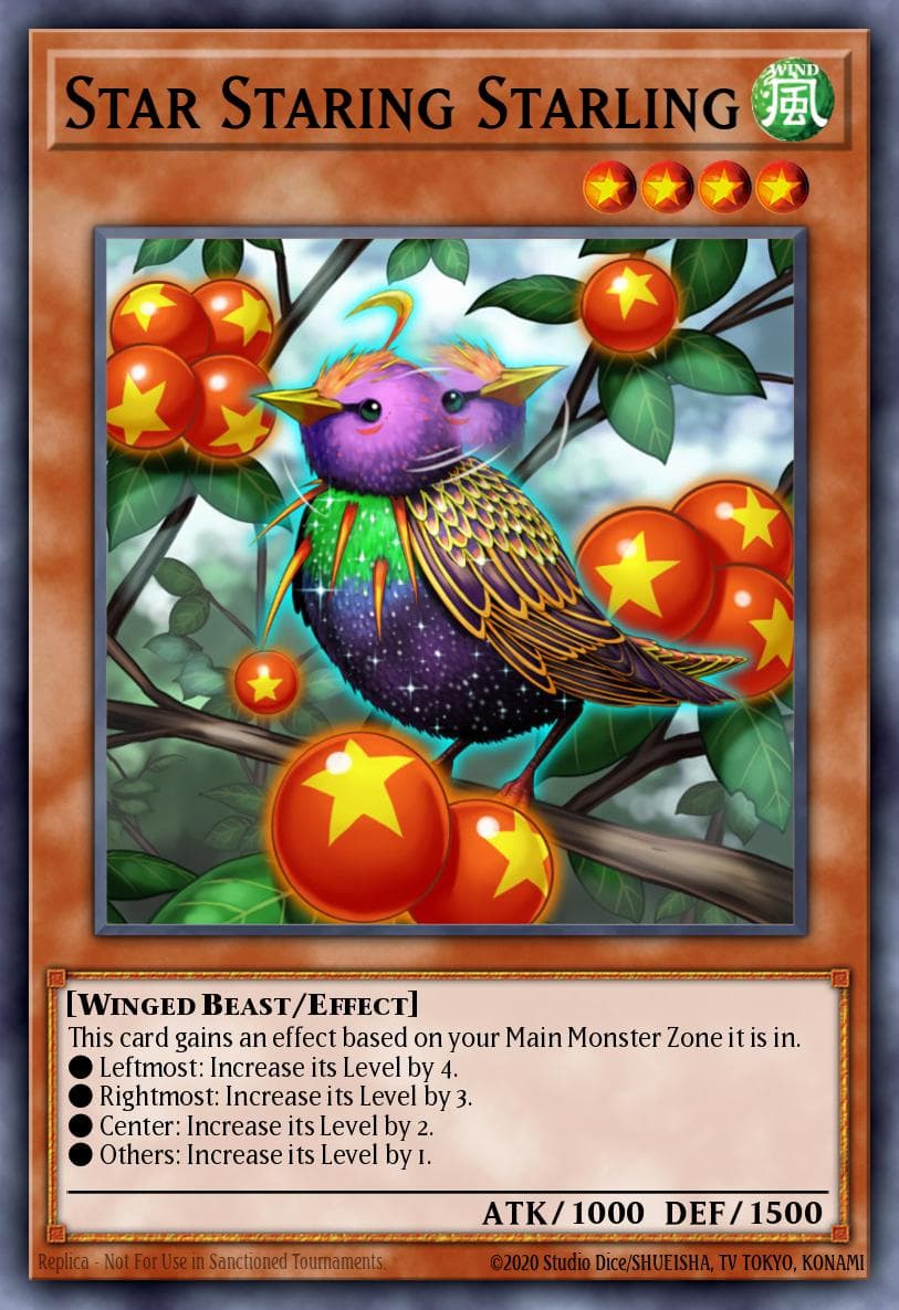 Star Staring Starling 2019 Yu-Gi-Oh! Dark Neostorm