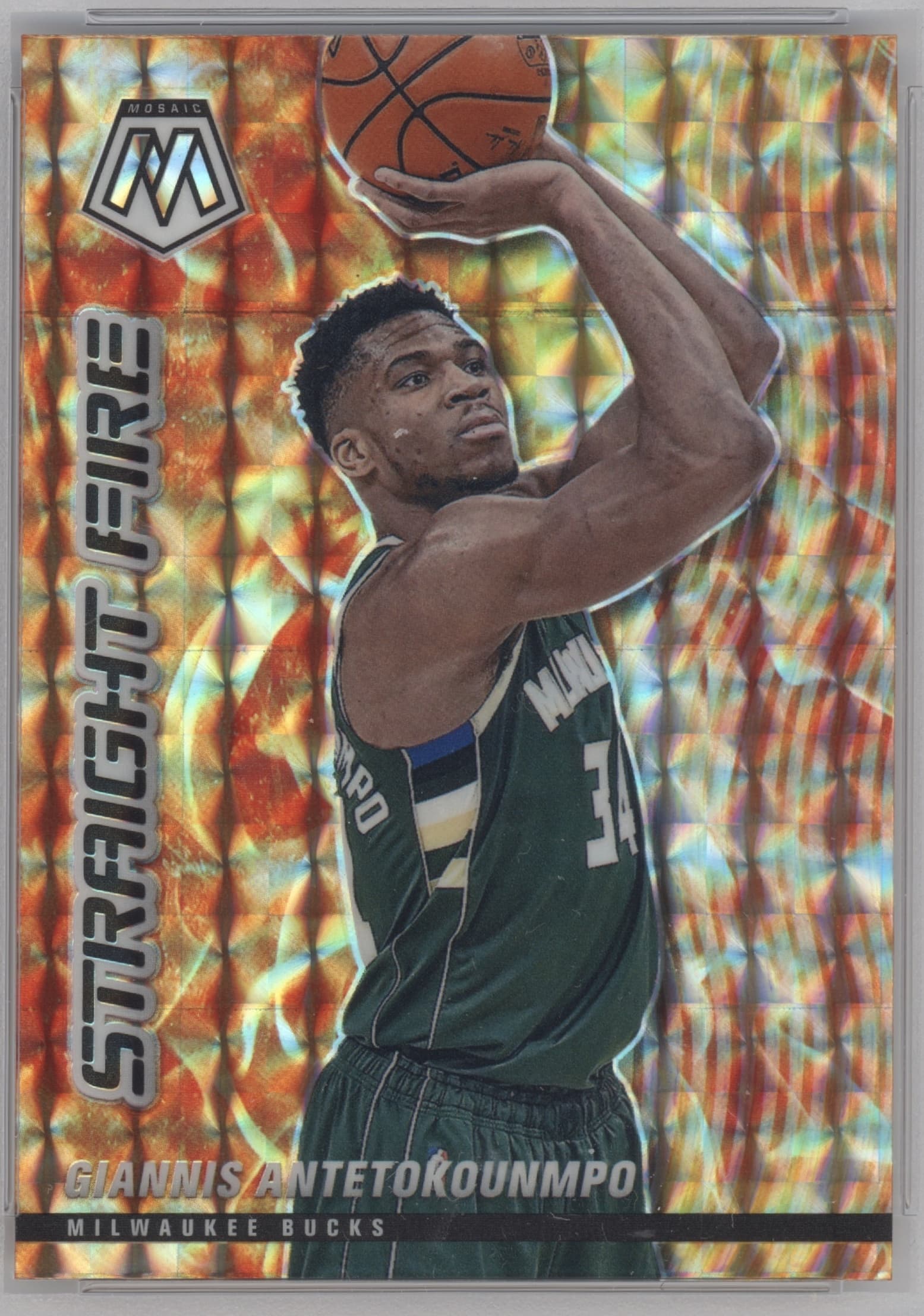 Giannis Antetokounmpo 2020 panini Panini Mosaic