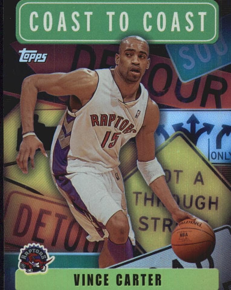 Vince Carter 2002 topps Topps Chrome