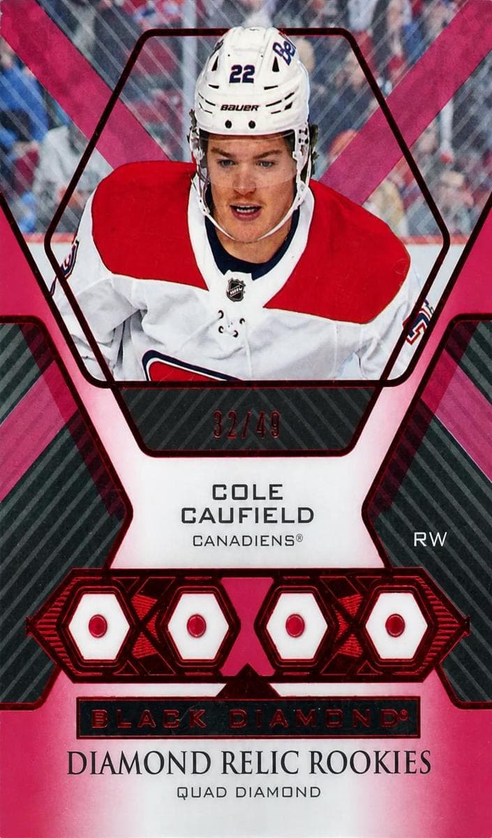Cole Caufield 2021 upper-deck Upper Deck Black Diamond