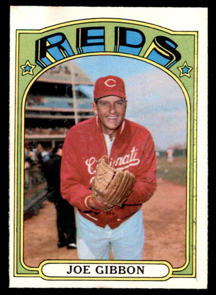 Joe Gibbon 1972 topps O-Pee-Chee