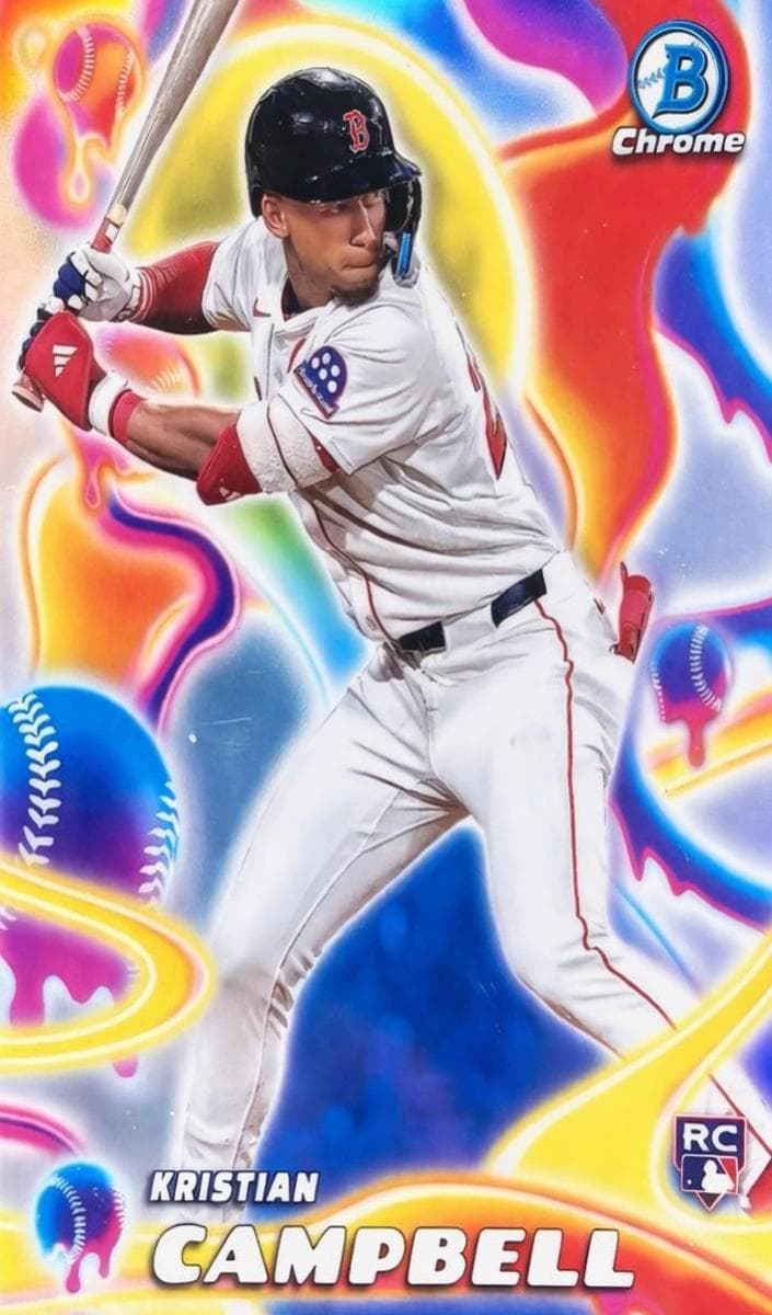 Kristian Campbell 2025 bowman Bowman Chrome