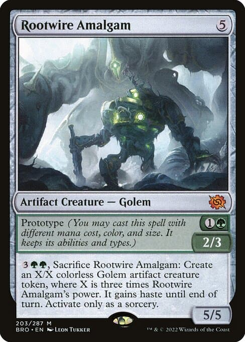 Rootwire Amalgam 2022 Magic: The Gathering Brother's War
