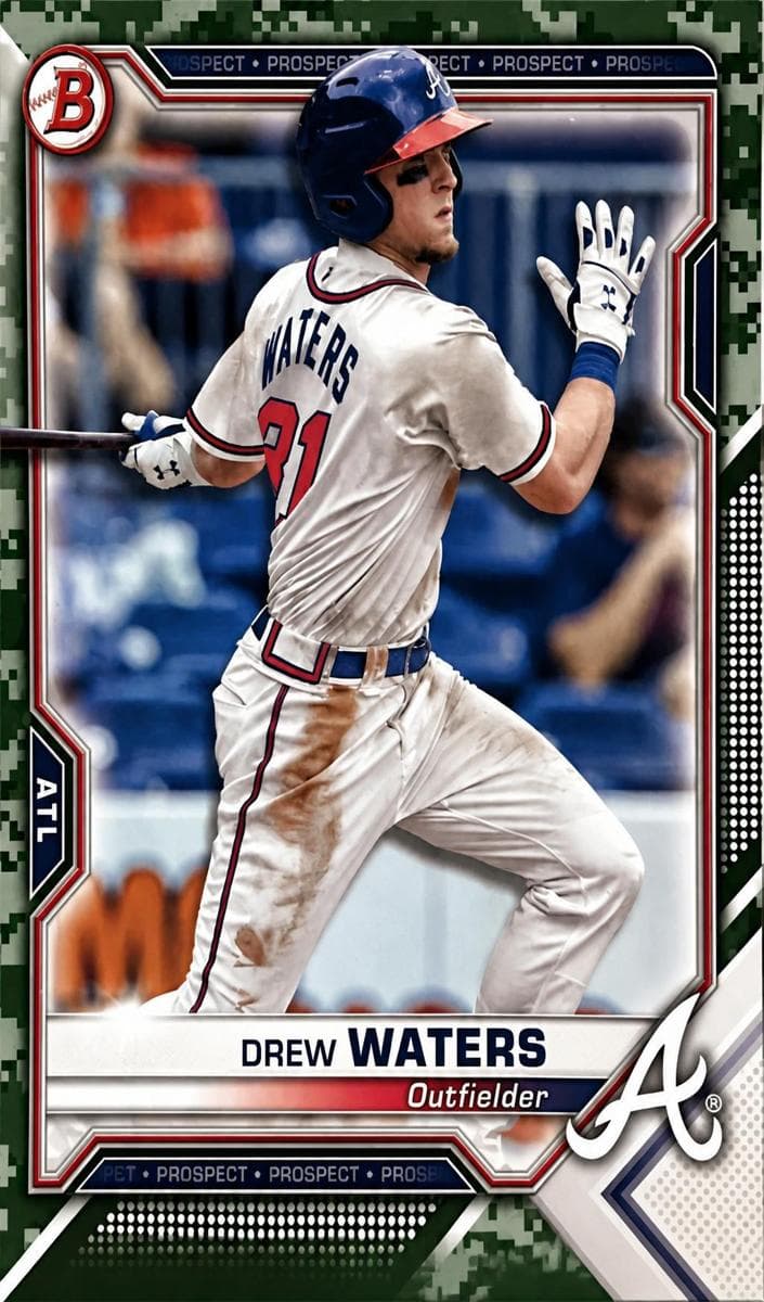 Drew Waters 2021 bowman Bowman