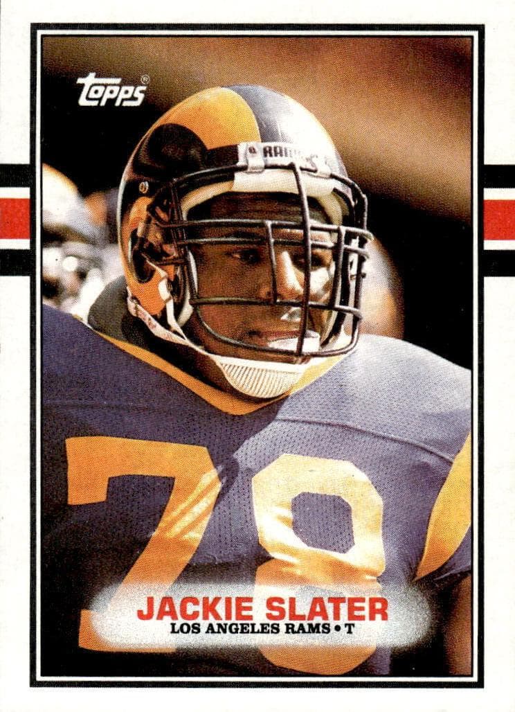Jackie Slater 1989 topps Topps