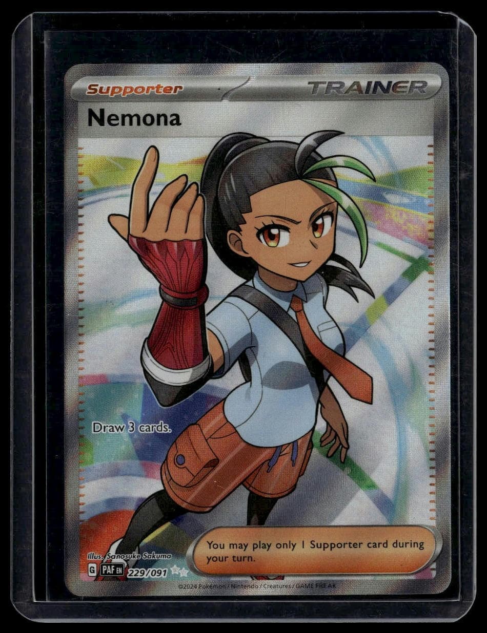 Nemona trading card