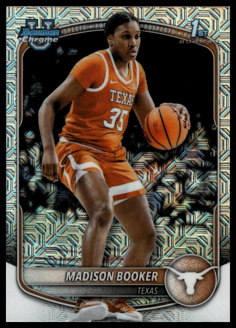 Madison Booker trading card