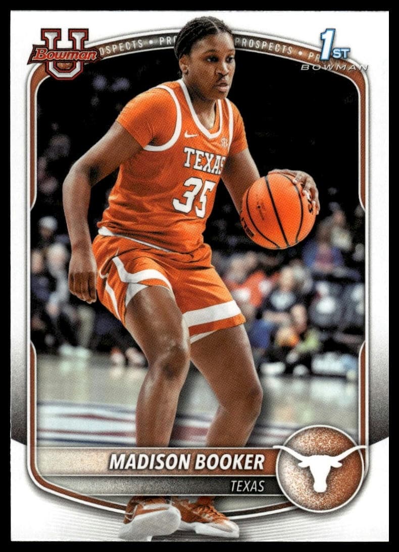 Madison Booker trading card