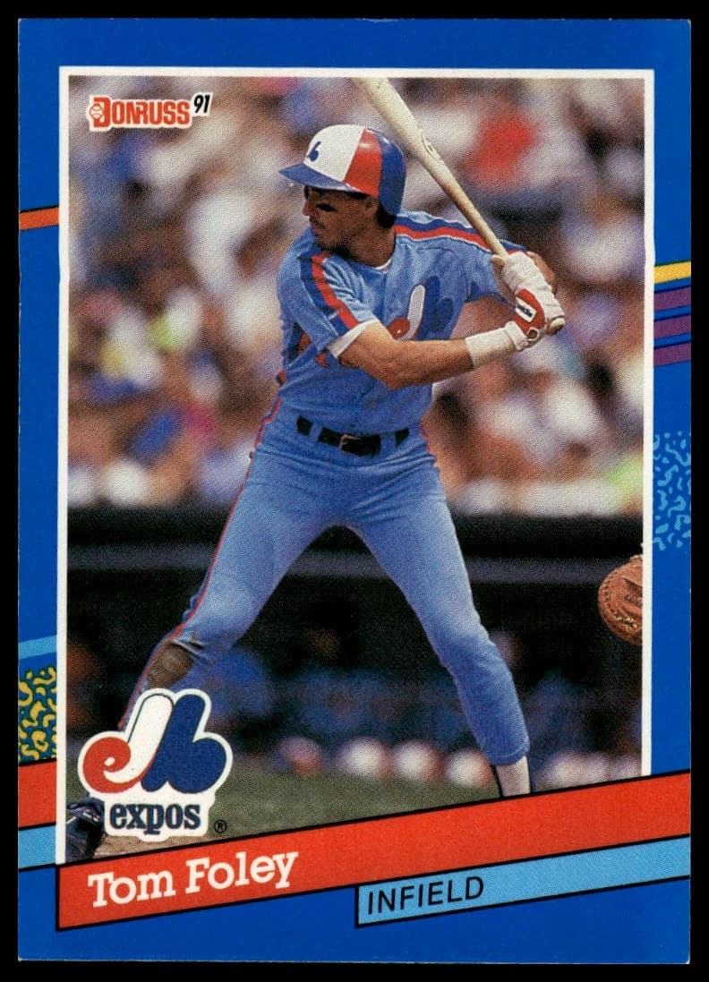 Tom Foley trading card