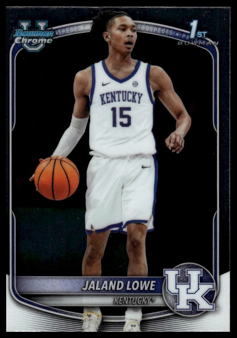 Jaland Lowe trading card