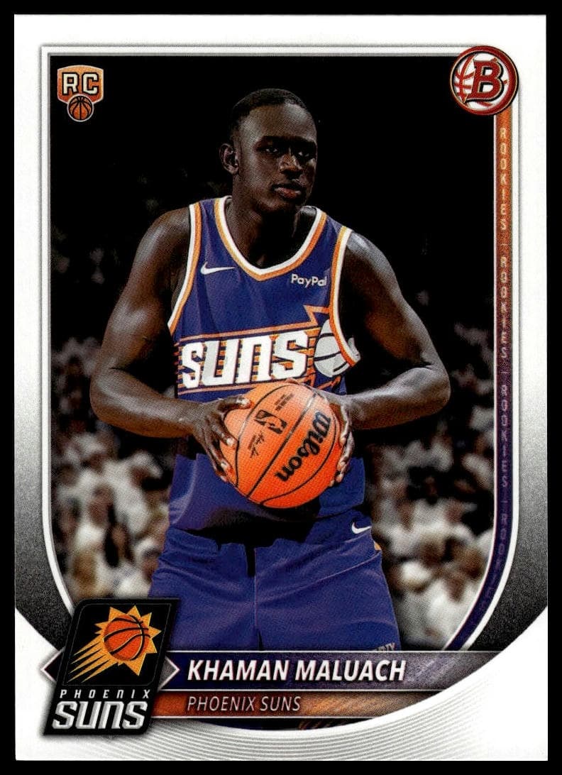 Khaman Maluach trading card