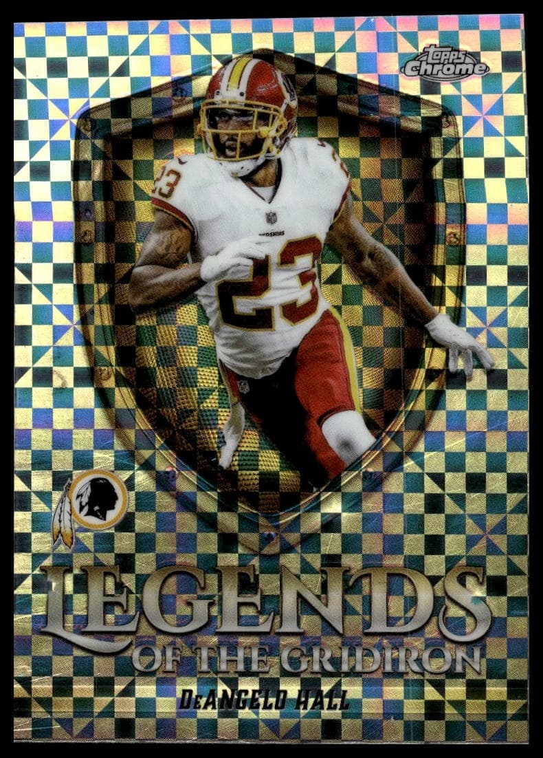 DeAngelo Hall trading card