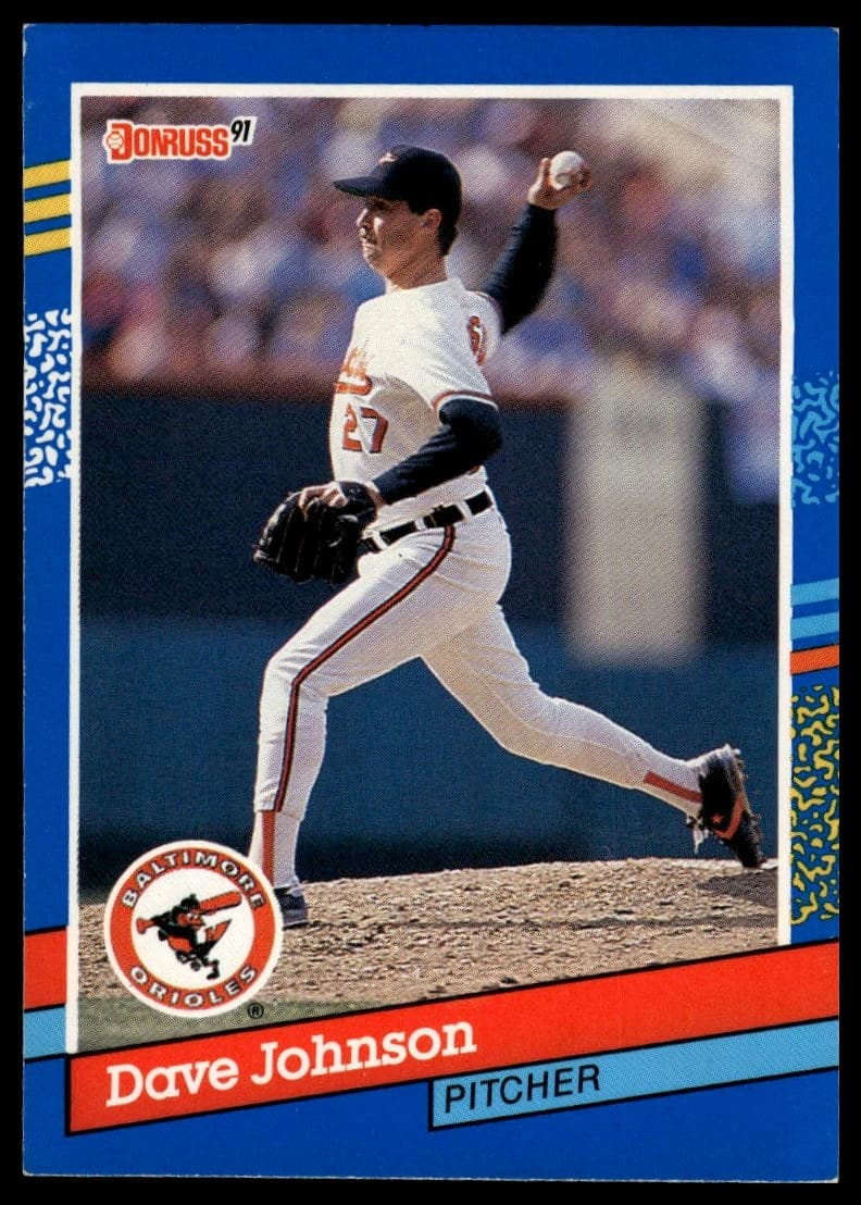 Dave Johnson trading card