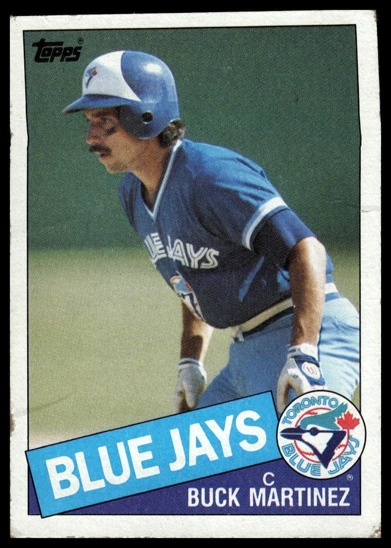 Buck Martinez trading card