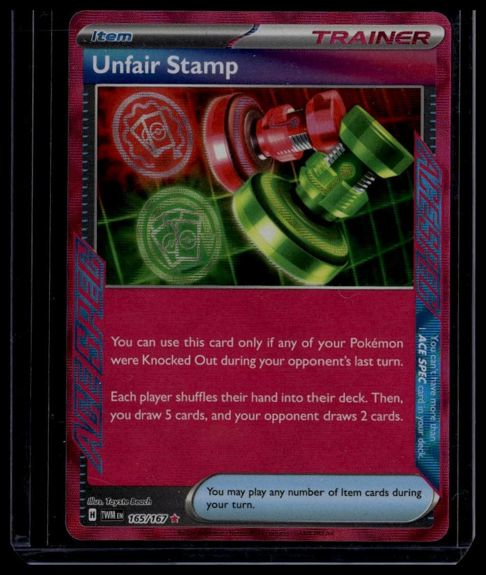 Unfair Stamp 2024 Scarlet