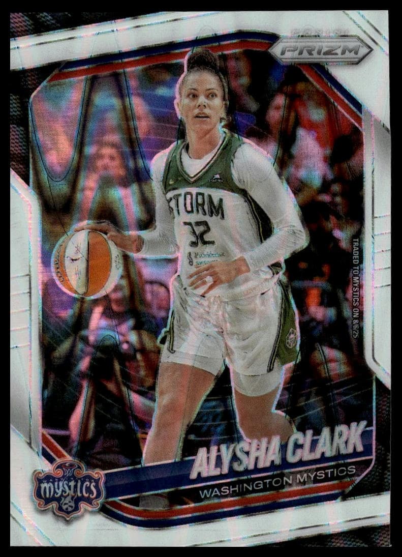 Alysha Clark trading card