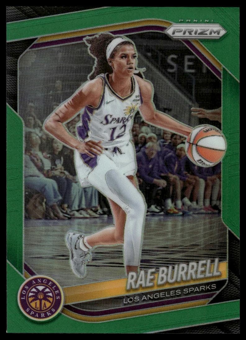 Rae Burrell trading card
