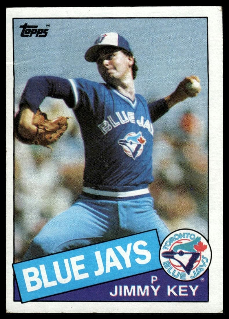 Jimmy Key trading card