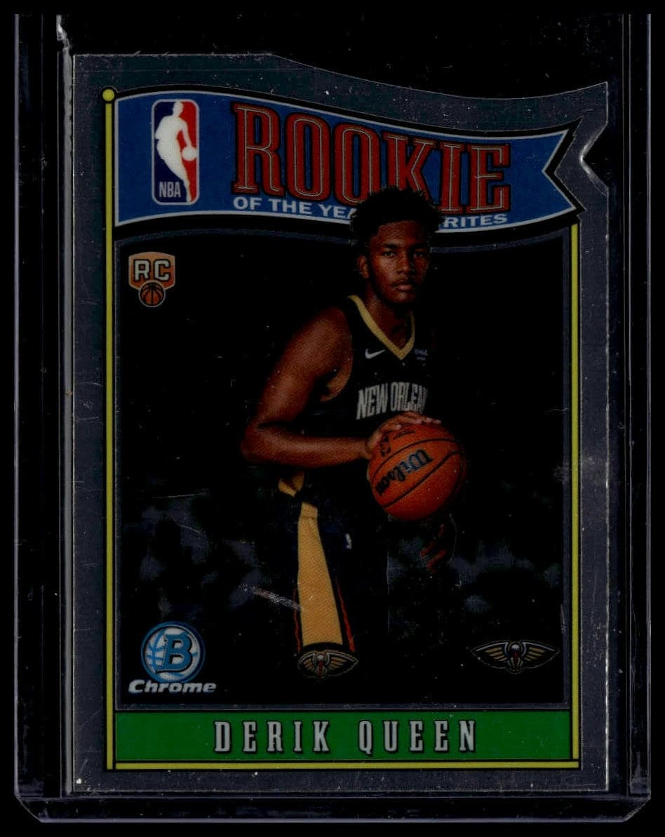 Derik Queen trading card