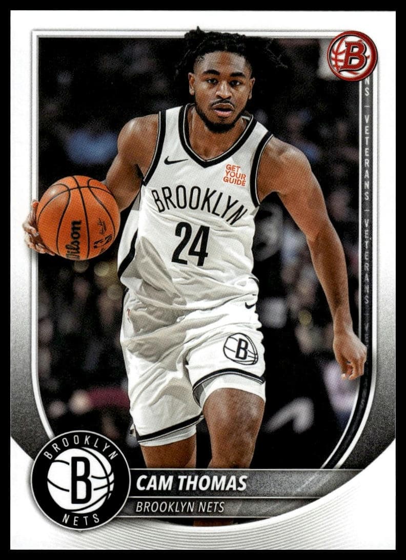 Cam Thomas 2025 bowman Bowman