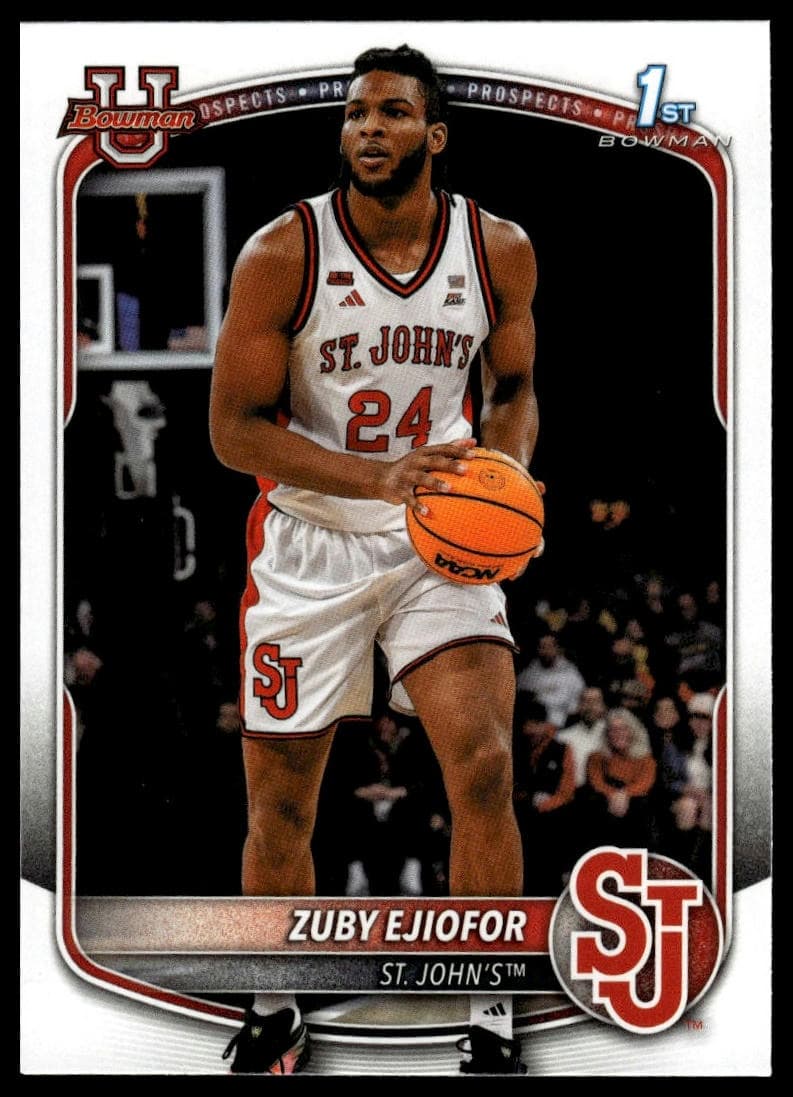 Zuby Ejiofor trading card
