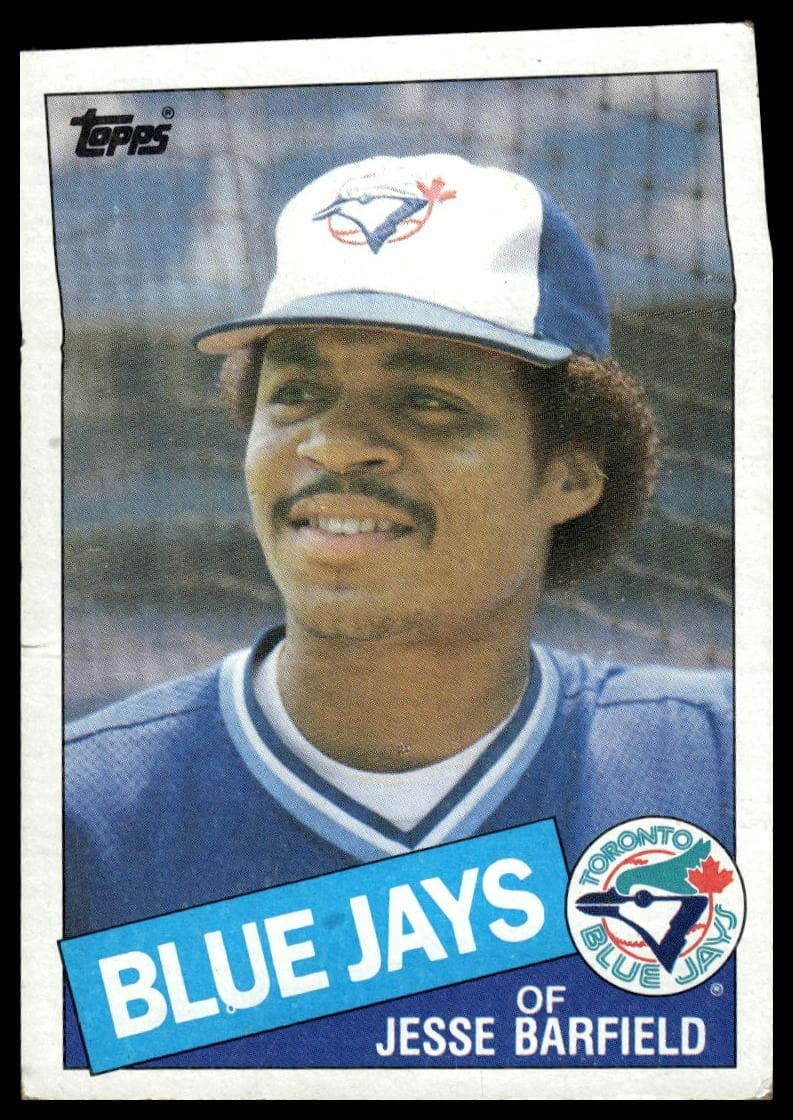 Jesse Barfield trading card