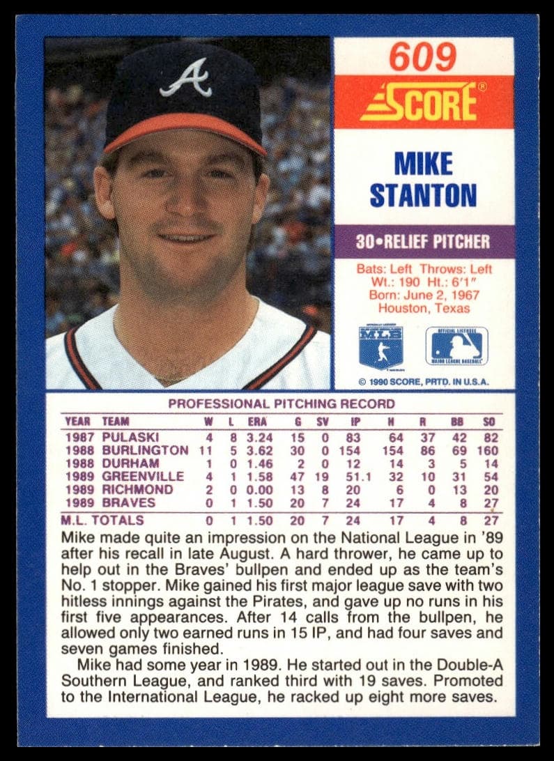 Mike Stanton #609