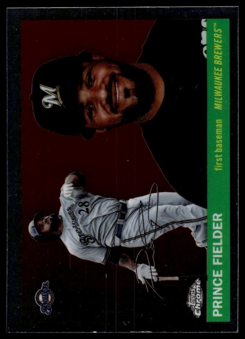 Prince Fielder trading card