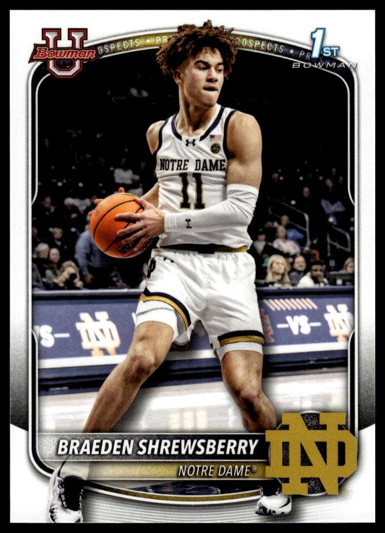Braeden Shrewsberry trading card