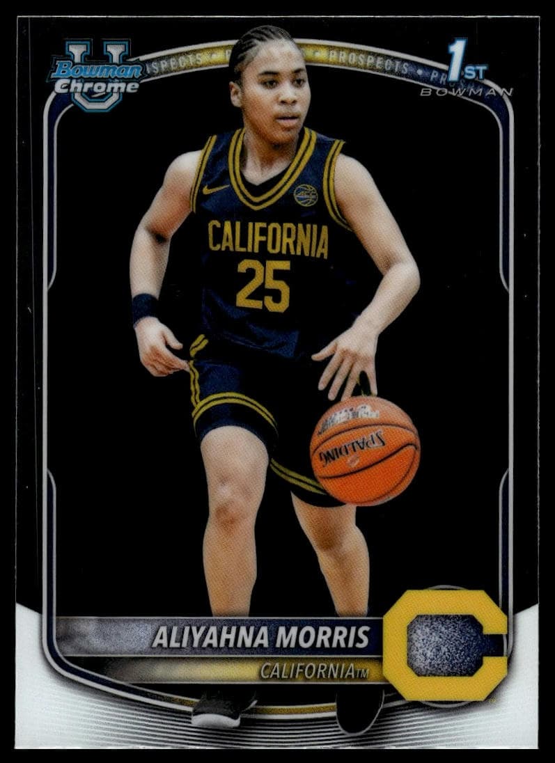 Aliyahna Morris trading card