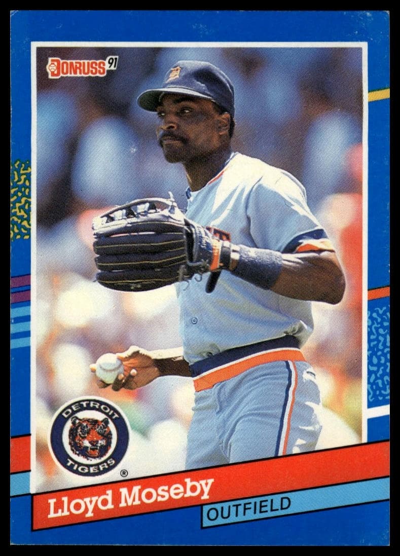 Lloyd Moseby trading card