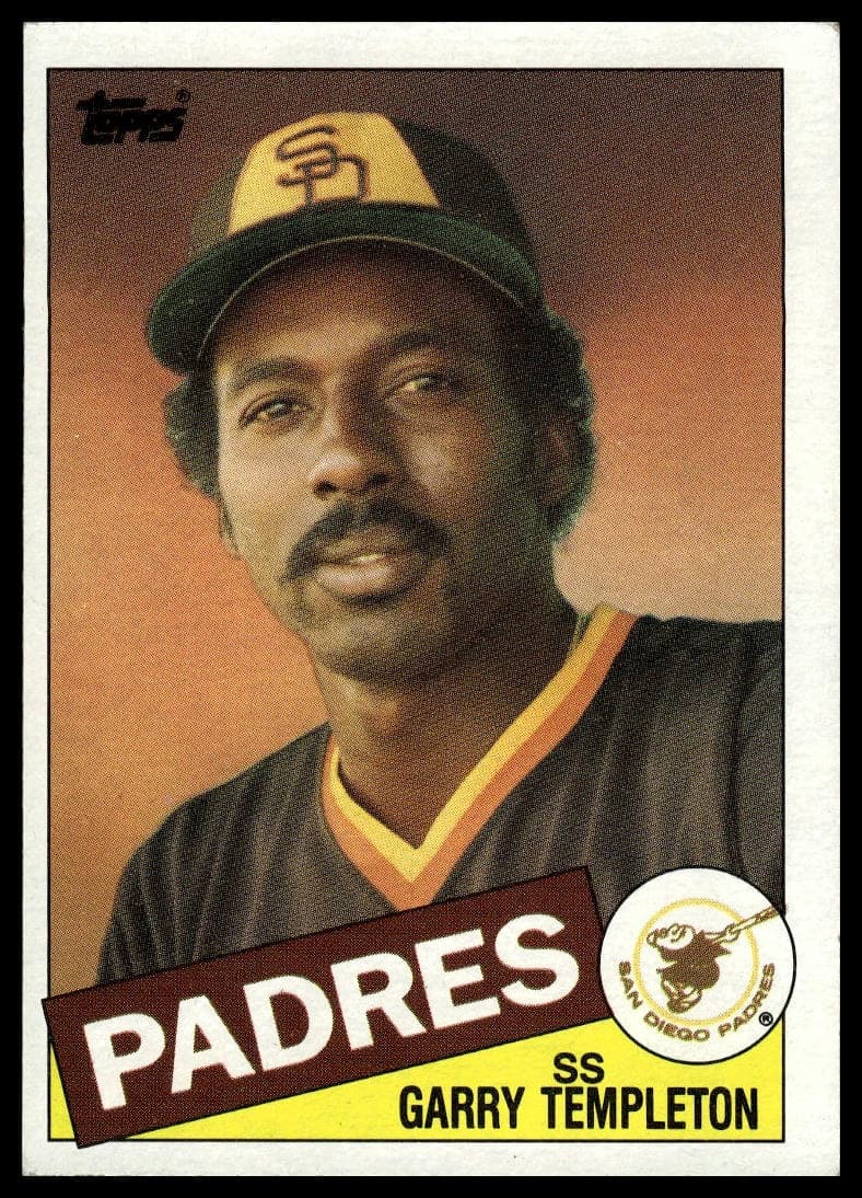 Garry Templeton trading card