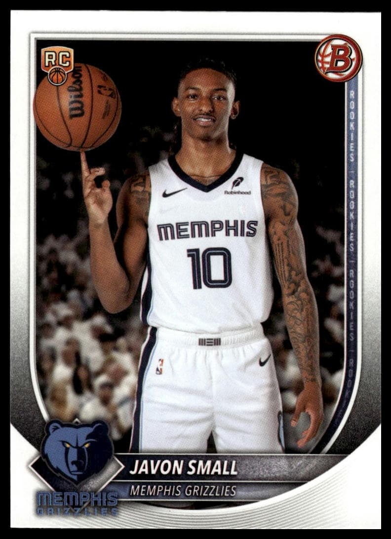 Javon Small trading card