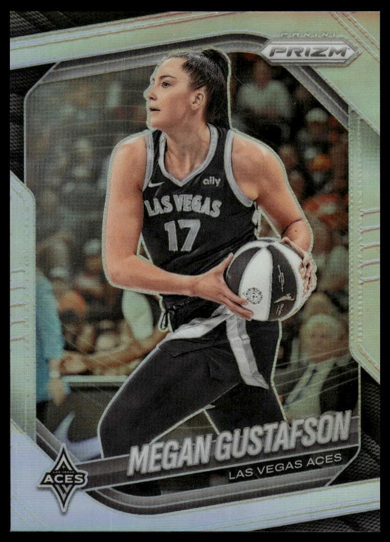 Megan Gustafson trading card