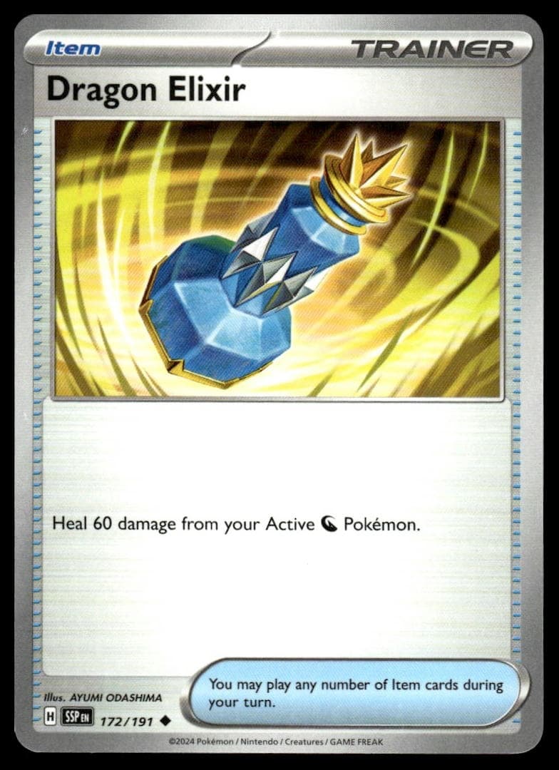 Dragon Elixir trading card