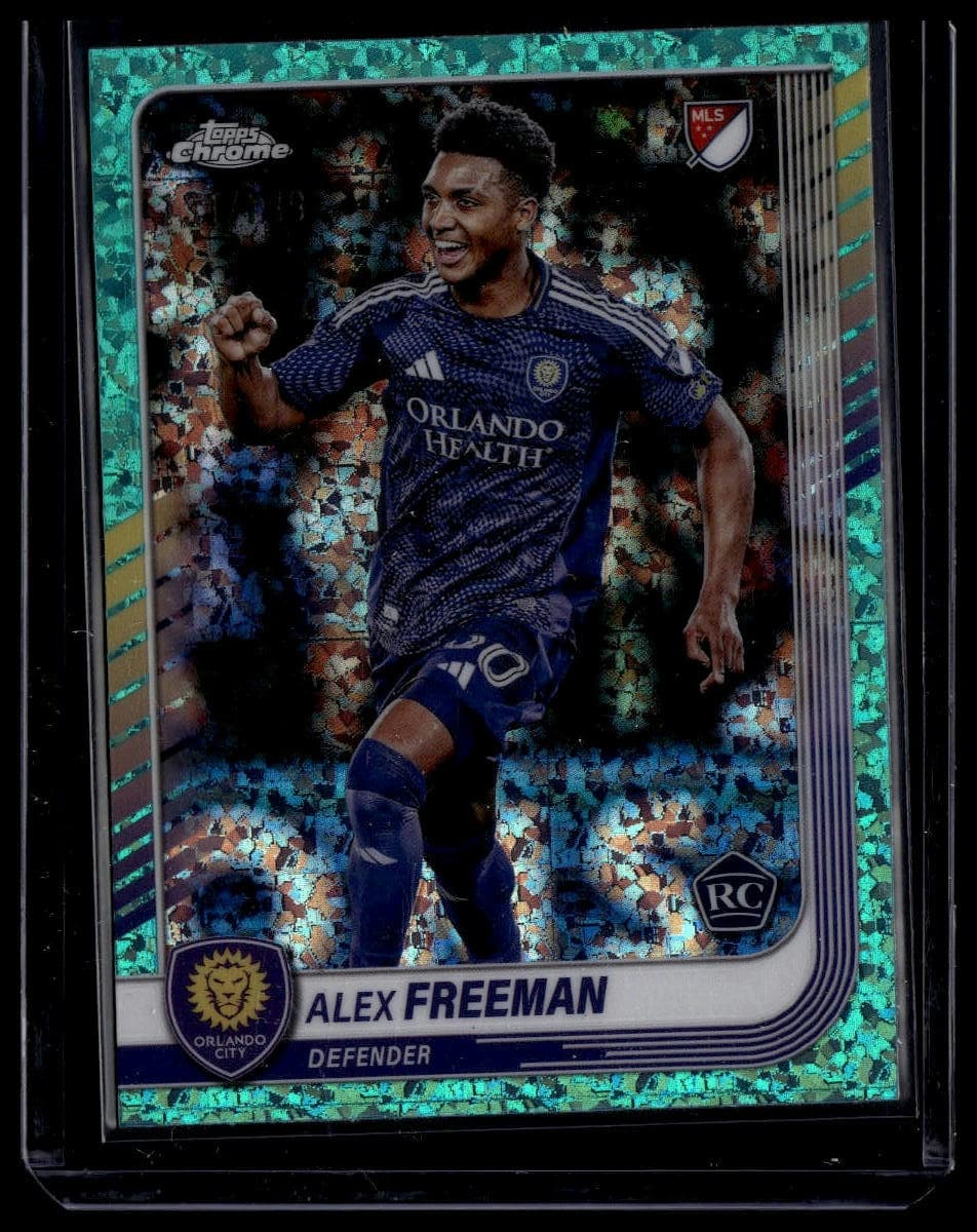 Alex Freeman trading card